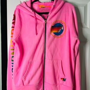Aviator Nation Hoodie - Hot Pink